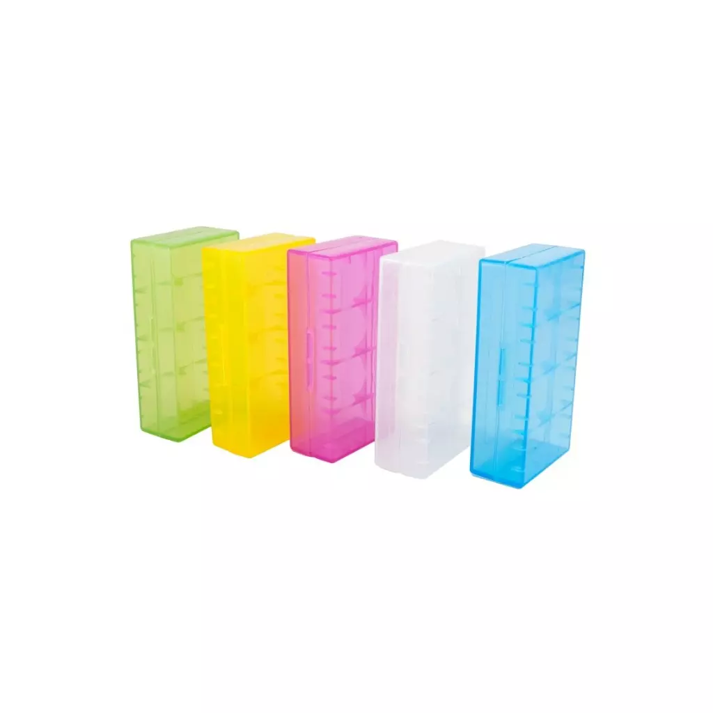 Кейс для аккумуляторов Extradigital для 18650/CR123A/16340 аккумуляторов жёлтый (BBE1841Y) - 2