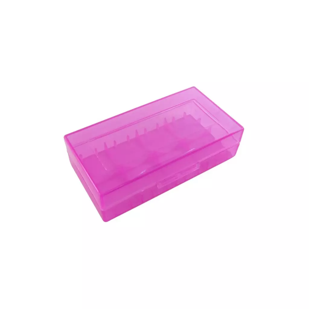 Кейс для аккумуляторов Extradigital для 18650/CR123A/16340 аккумуляторов розовый (BBE1841P) - 2