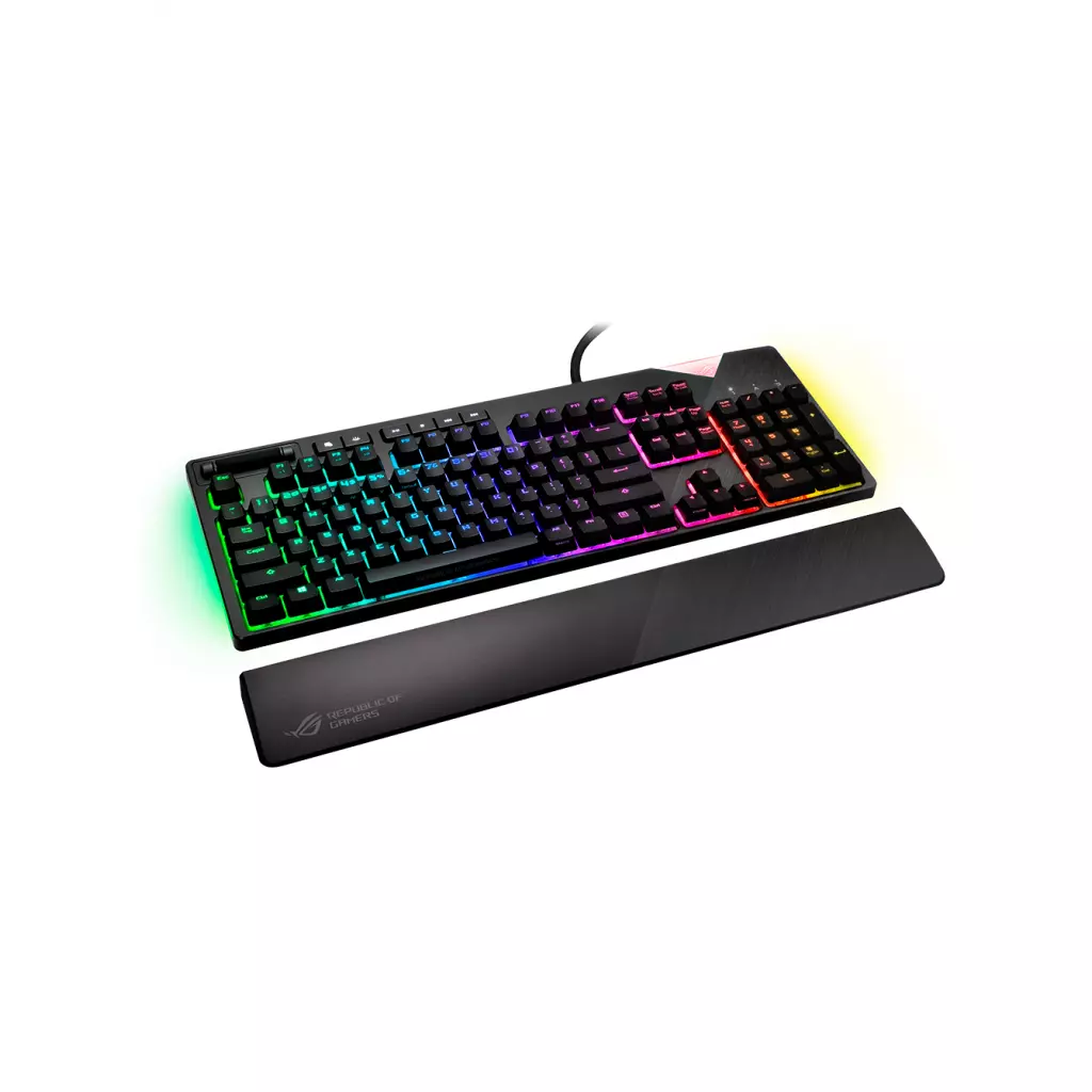 Подставка под запястья ASUS ROG Gaming Wrist Rest Black (90MP00Y0-B0UA00) - 5