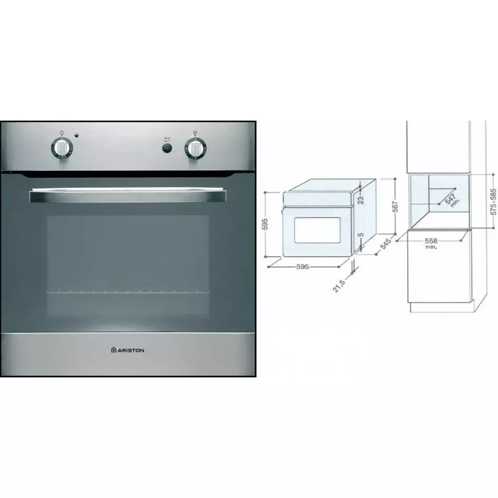 Духовой шкаф Hotpoint-Ariston FH G IX (FHG(IX)) - 1