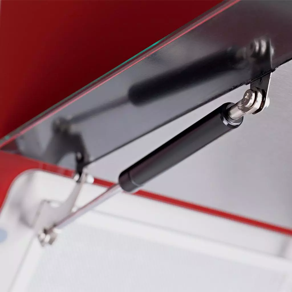 Вытяжка кухонная Pyramida HES 30 (D-600 MM) RED /AJ - 3