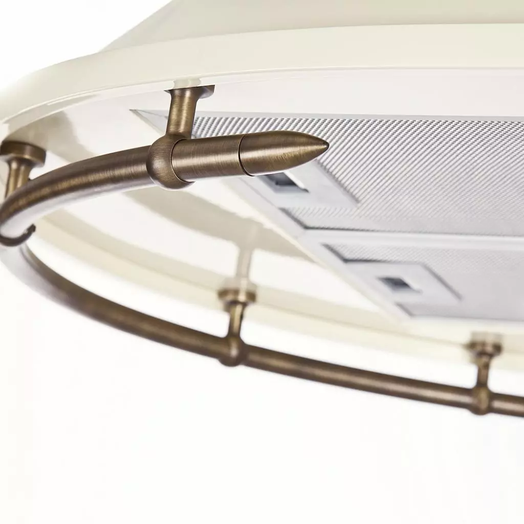 Вытяжка кухонная Pyramida BR 60/B IVORY RUSTICO - 1