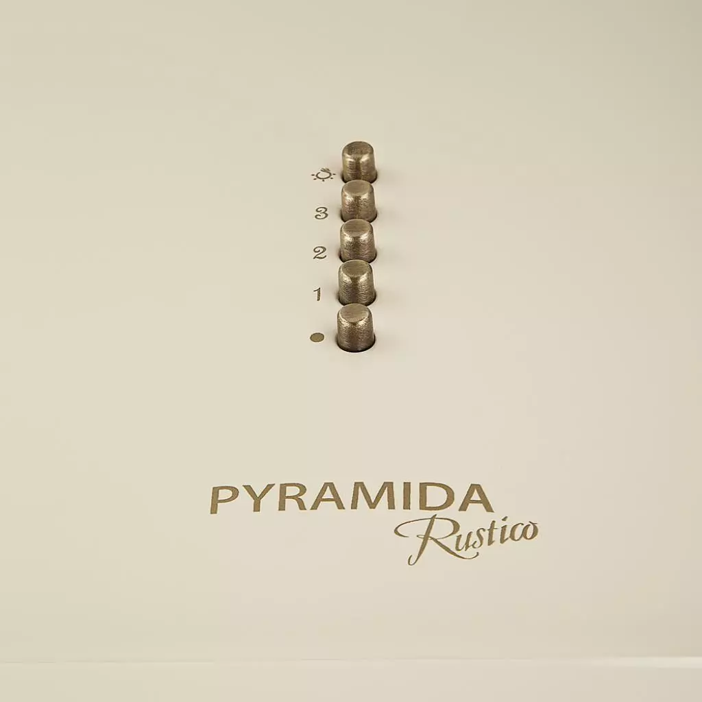 Вытяжка кухонная Pyramida BR 60/B IVORY RUSTICO - 3