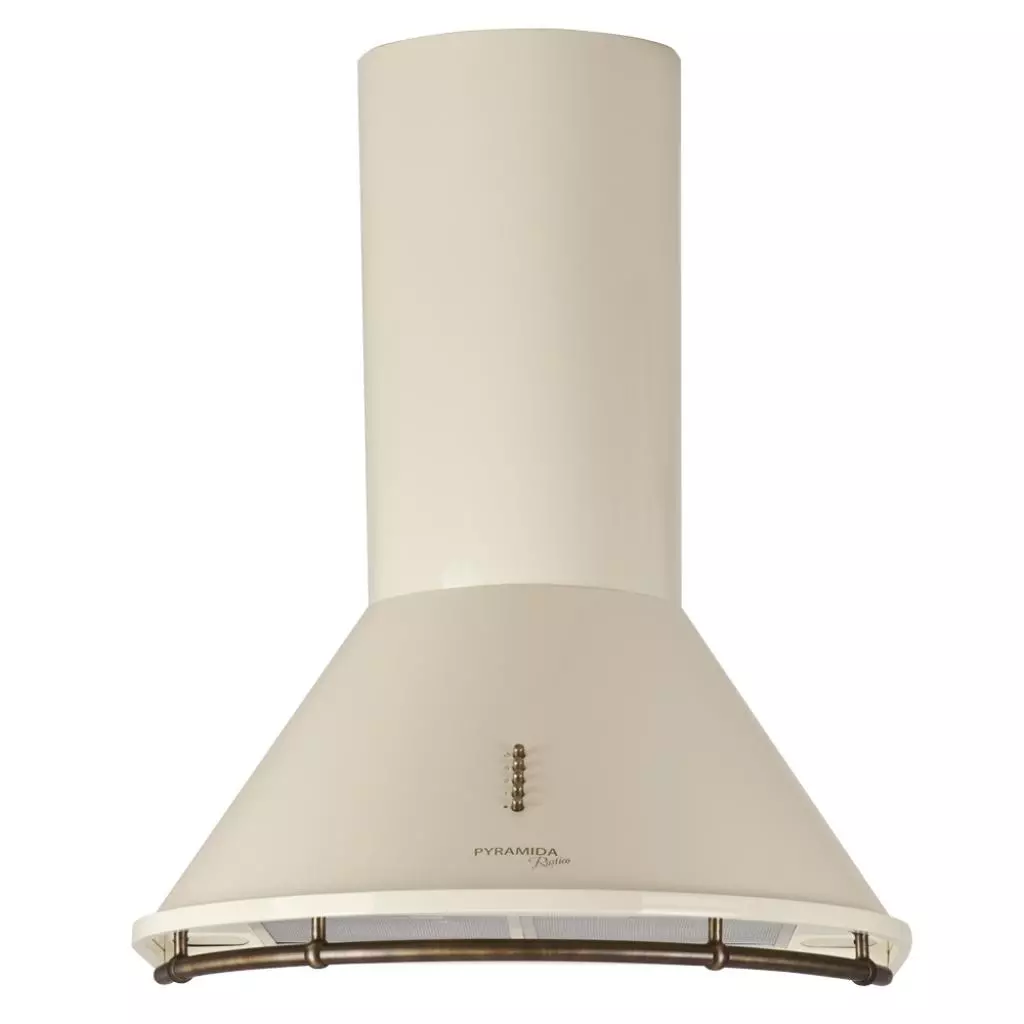Вытяжка кухонная Pyramida BR 60/B IVORY RUSTICO