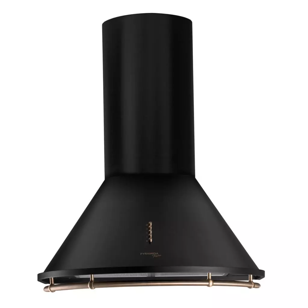 Вытяжка кухонная Pyramida BR 60/B BLACK RUSTICO