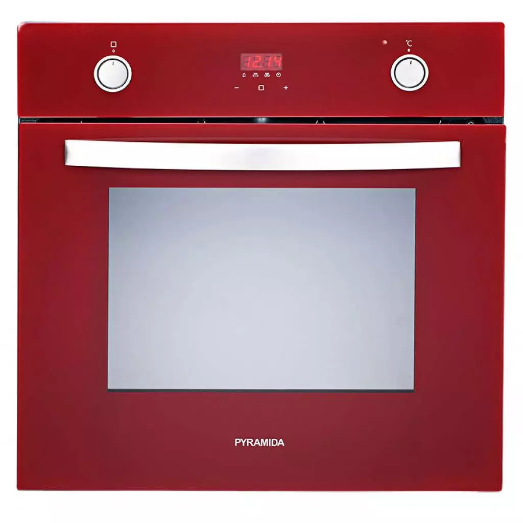 Духовой шкаф Pyramida F 84 EIX-P RED LUXE