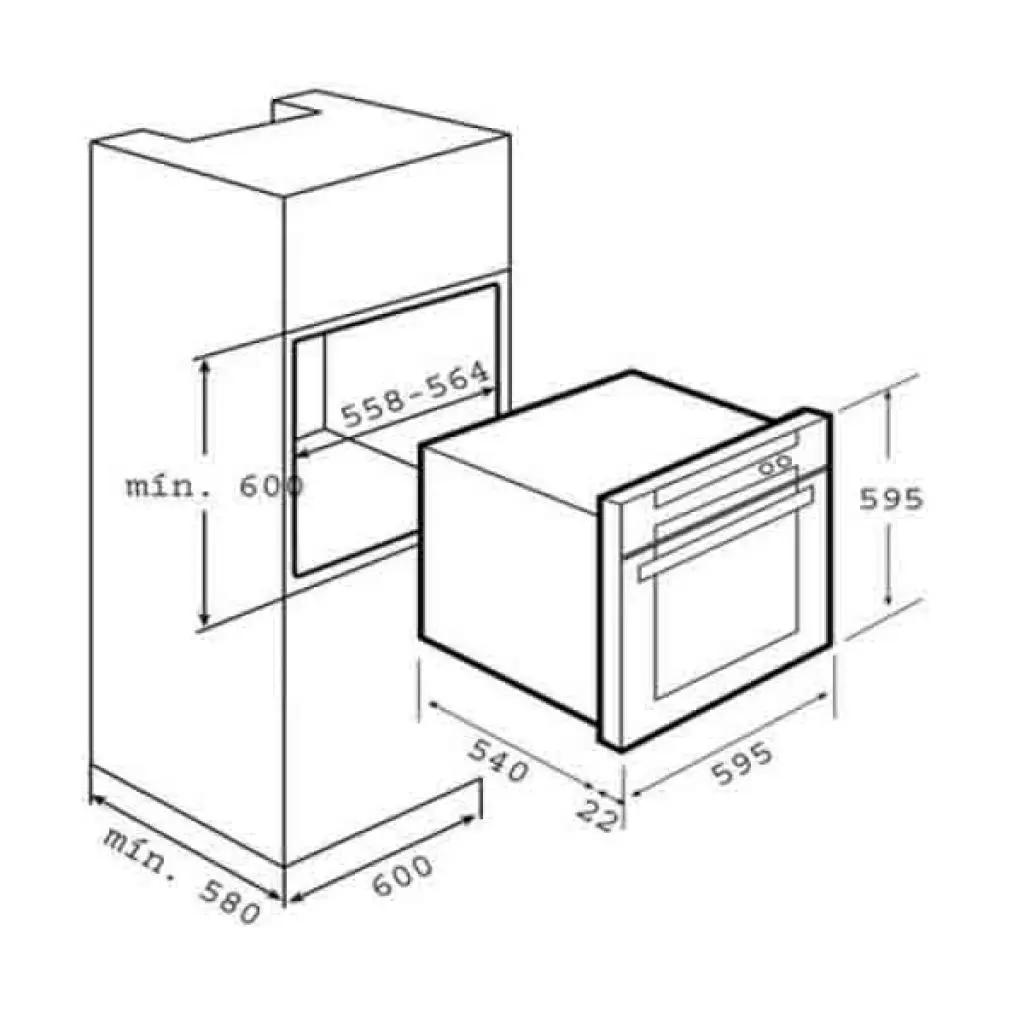 Духовой шкаф Teka HE 735 Universo (41523210) - 1
