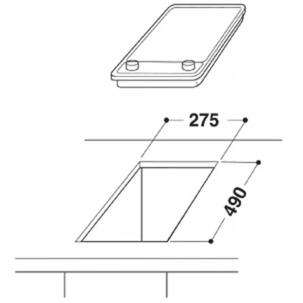 Варочная поверхность Whirlpool AKT 360 IX - 1