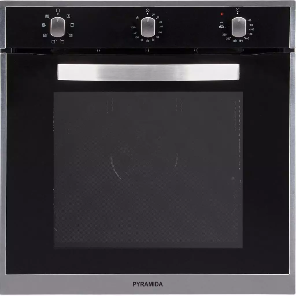 Духовой шкаф Pyramida F 84 BLACK SSF (70)