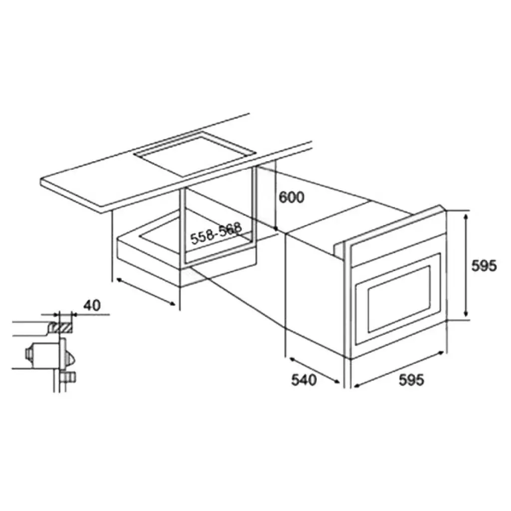 Духовой шкаф Liberty HO 659 B - 1