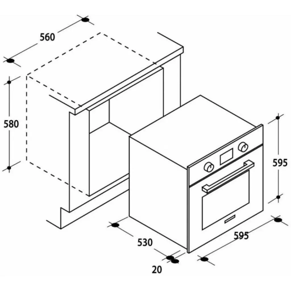 Духовой шкаф Candy FPE 829A/6 XL (FPE829A/6 XL) - 1