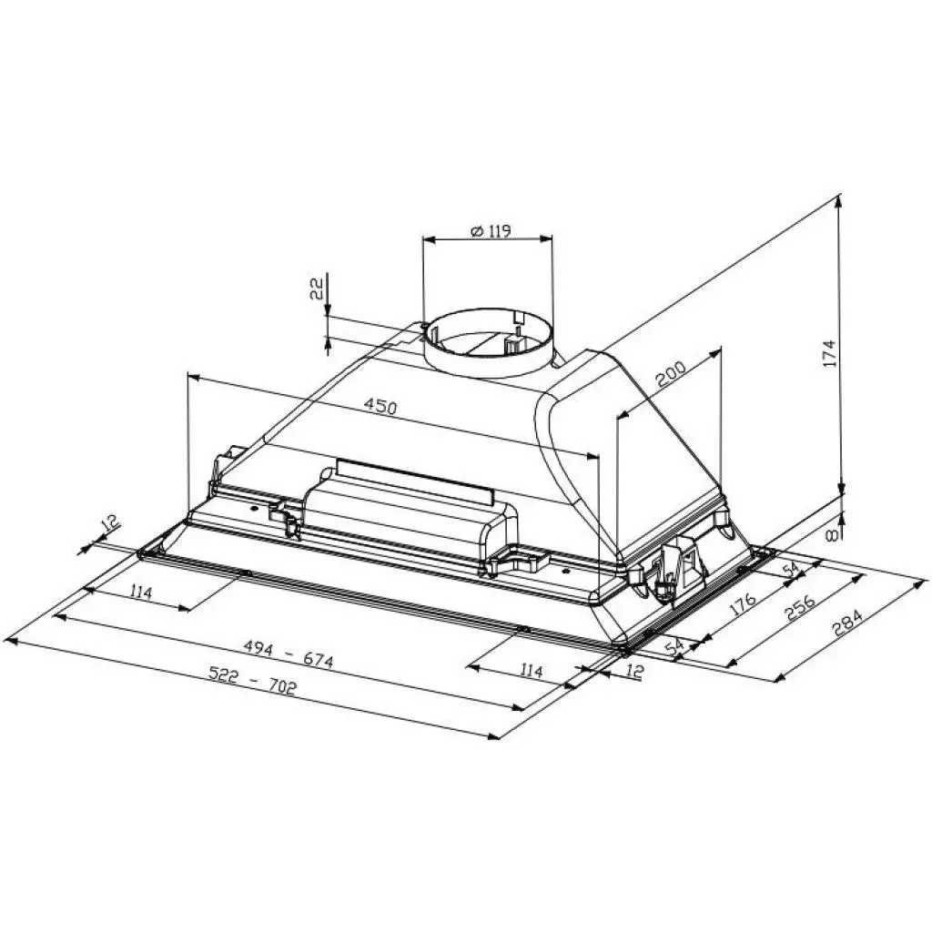 Вытяжка кухонная Faber INCA SMART HC X A 52 - 1