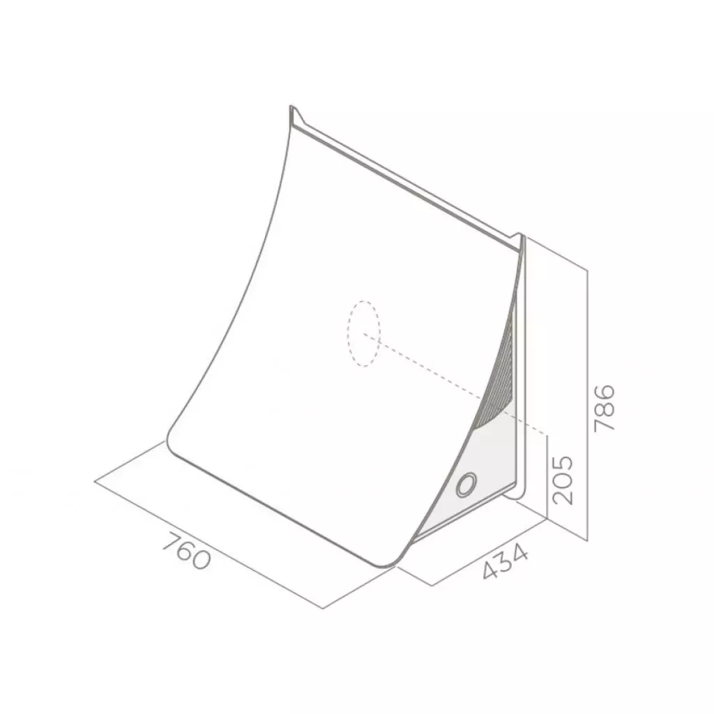 Вытяжка кухонная Elica NUAGE DRYWALL/F/75 - 1