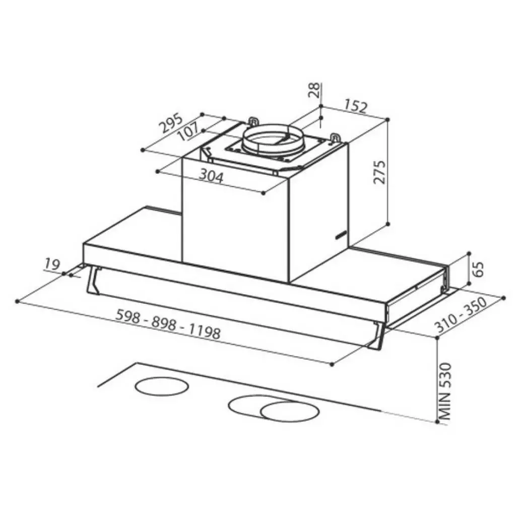 Вытяжка кухонная Faber STILNOVO LUX A120 - 1