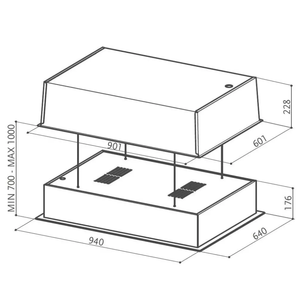 Вытяжка кухонная Faber SKYLIFT - 1