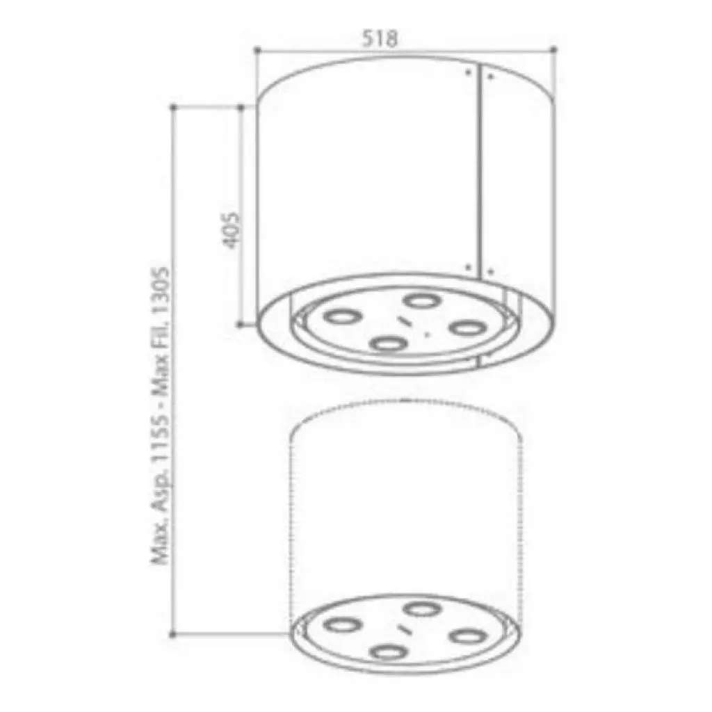 Вытяжка кухонная Faber VANILLA X/V A 52 - 1