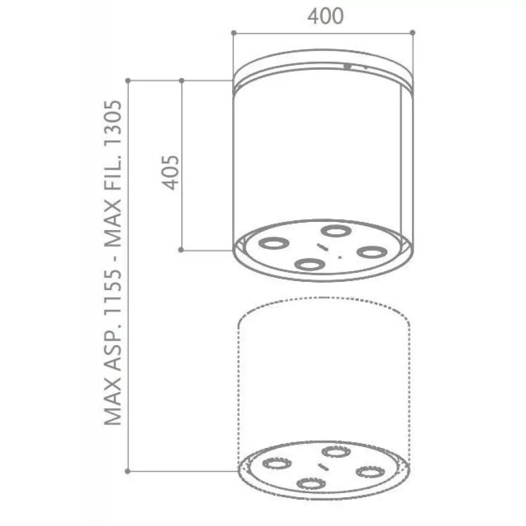 Вытяжка кухонная Faber VERTIGO X A 52 - 1