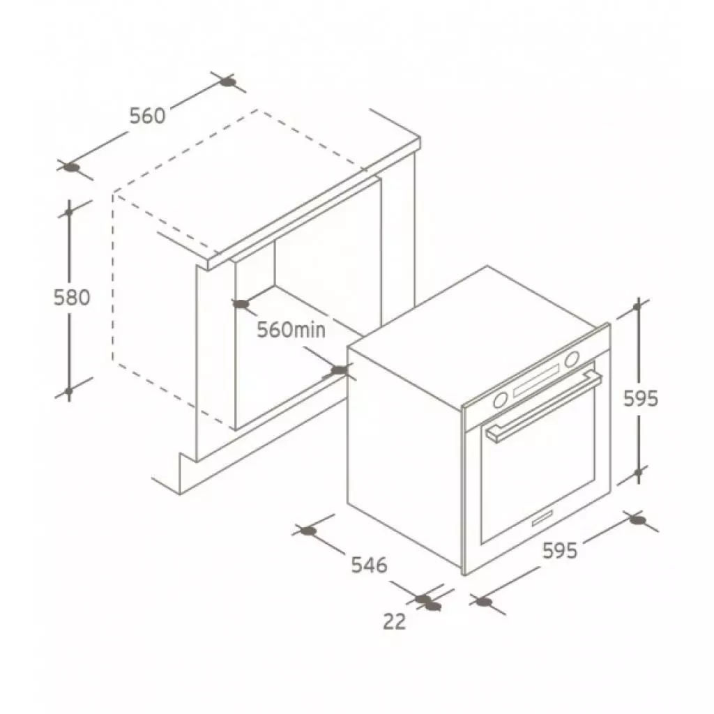 Духовой шкаф Candy FXP 649 WX (FXP649WX) - 1