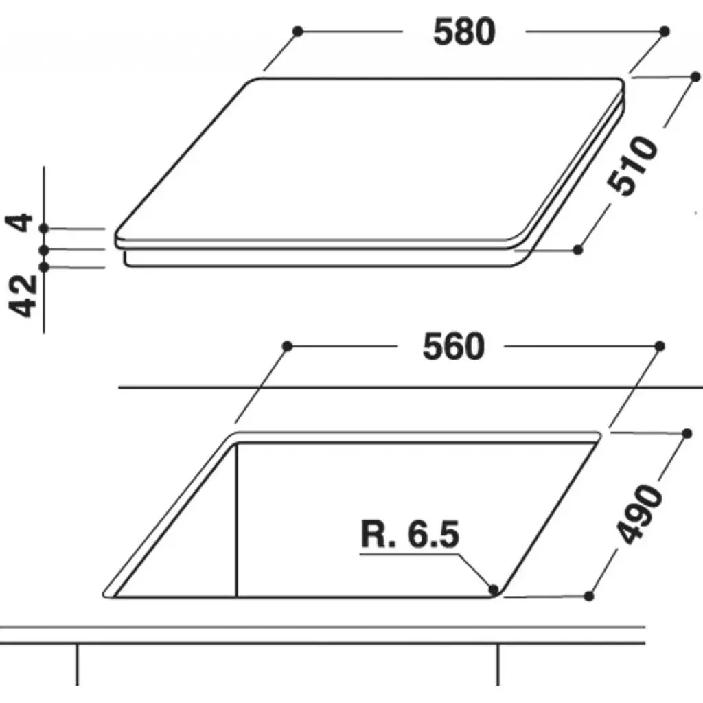 Варочная поверхность Whirlpool AKM 403 BL (AKM403BL) - 1