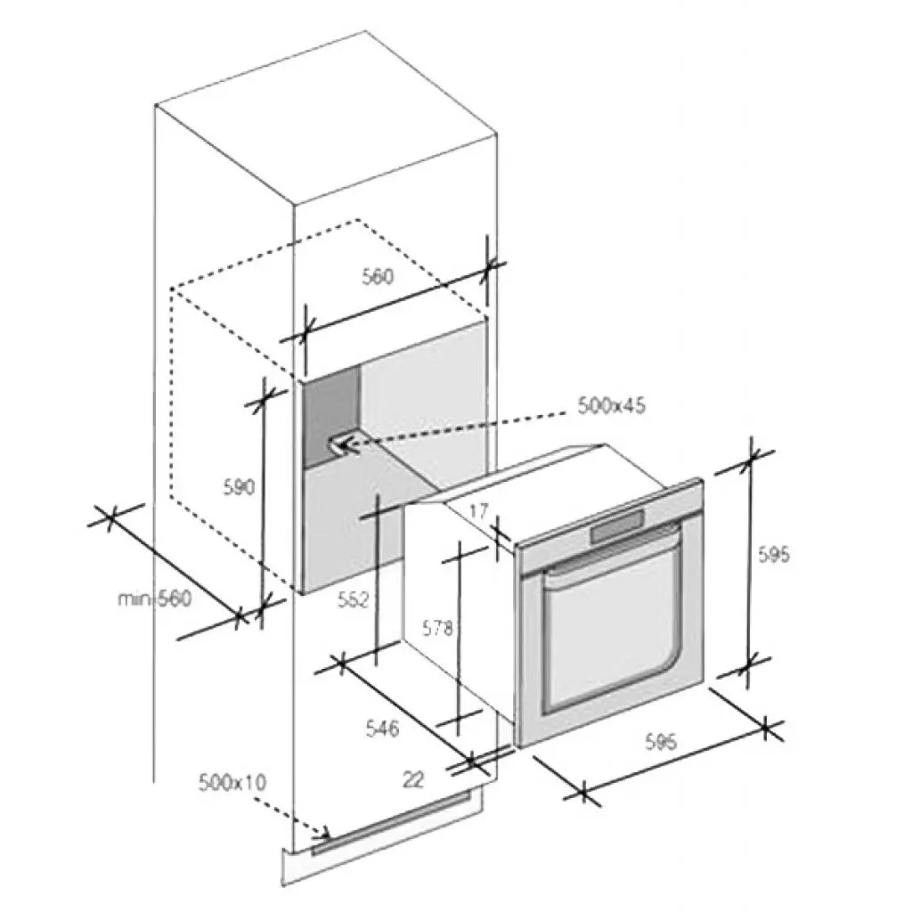 Духовой шкаф Rosieres RFA 64 FRB - 1
