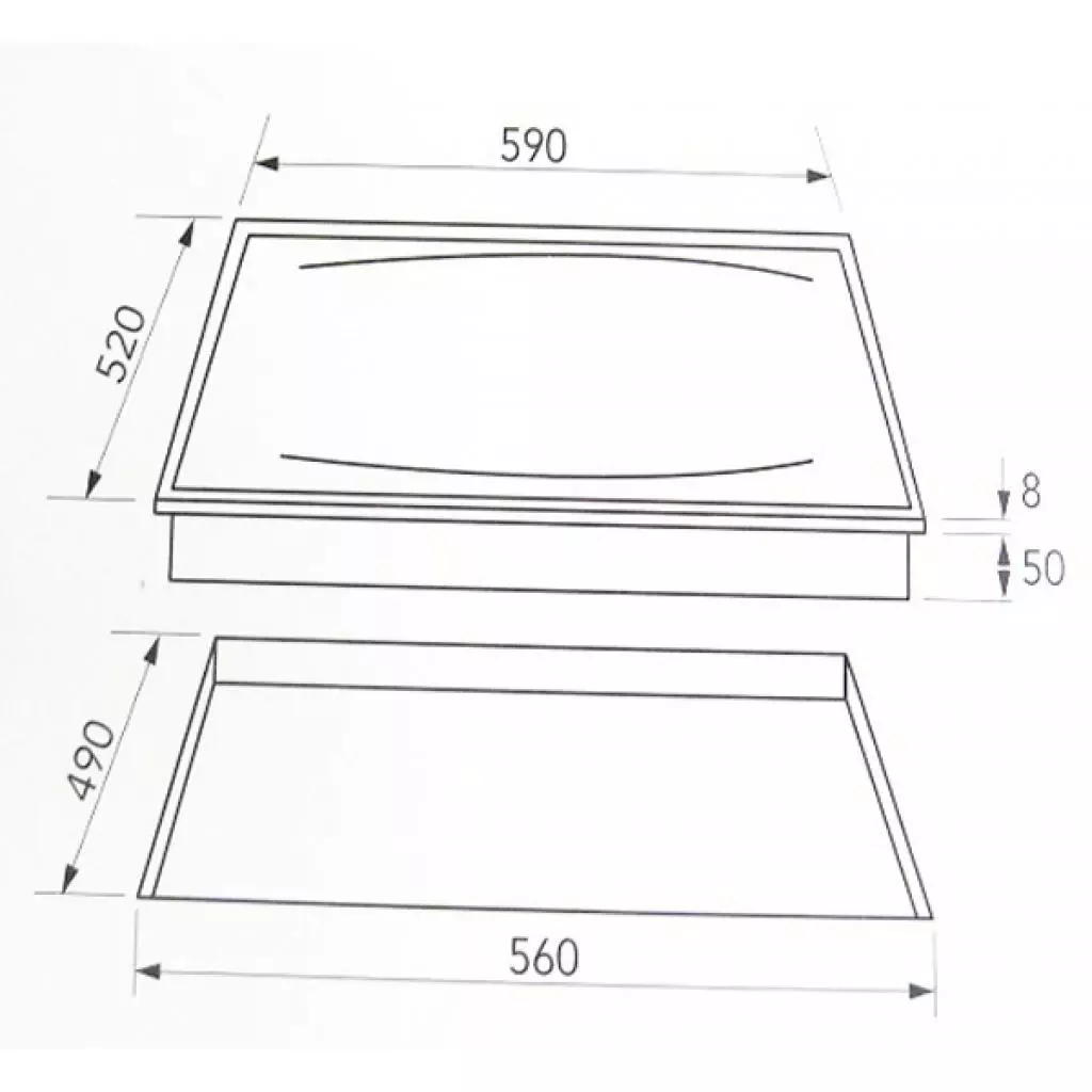 Варочная поверхность Rosieres RESD 4 - 1 Варочная поверхность Rosieres RESD 4 - 1