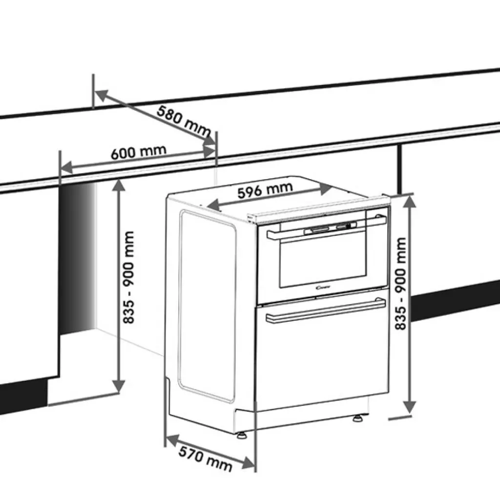 Духовой шкаф Candy DUO 609 X (DUO609X) - 1