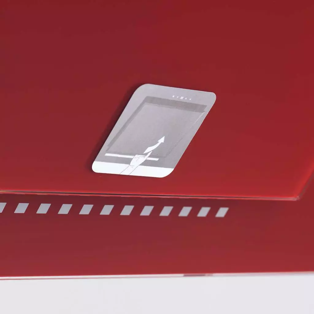Вытяжка кухонная Pyramida HES 30 D-60 AJ RED/R - 7