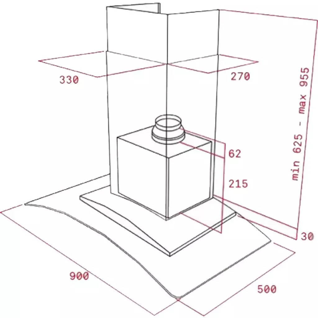 Вытяжка кухонная Teka NC 980 - 1