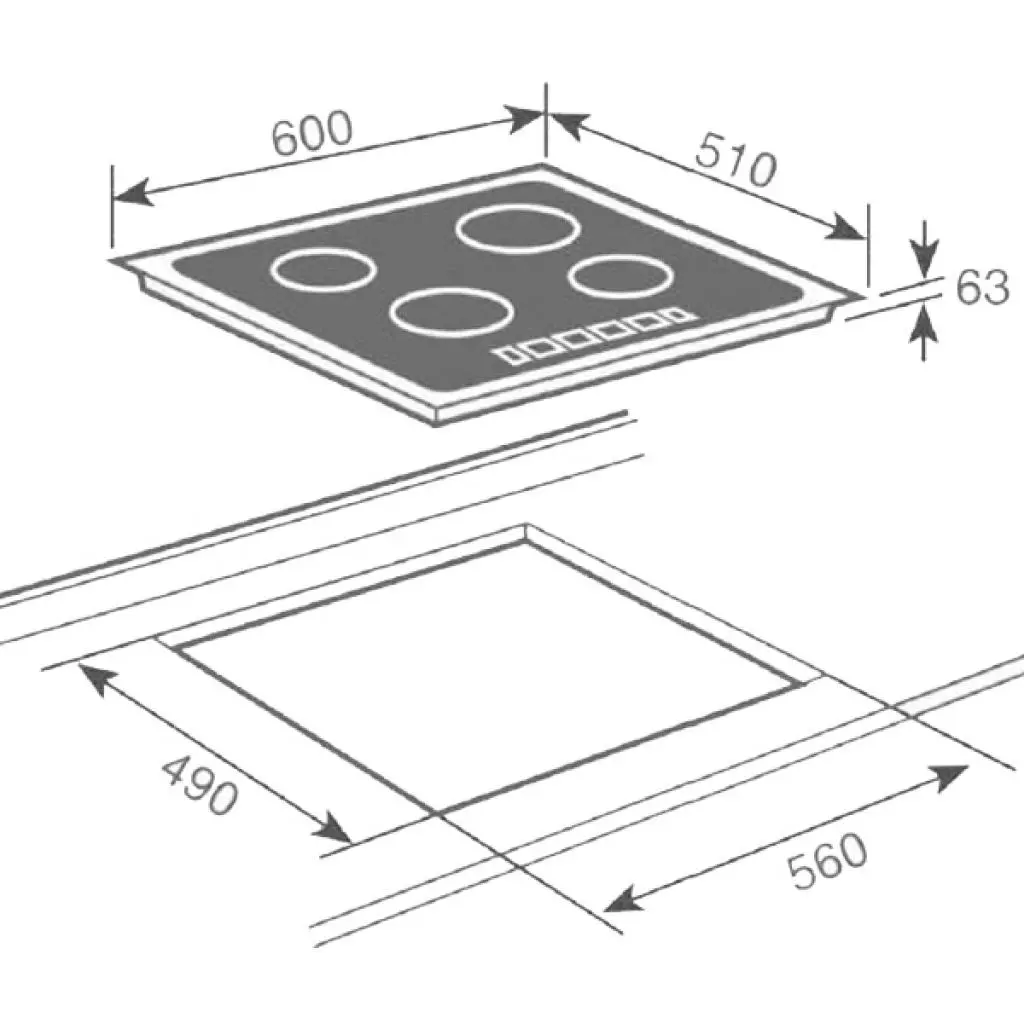 Варочная поверхность Teka TBR 641 (RUSTICA) - 1