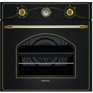 Духовой шкаф Interline HR 600 BK