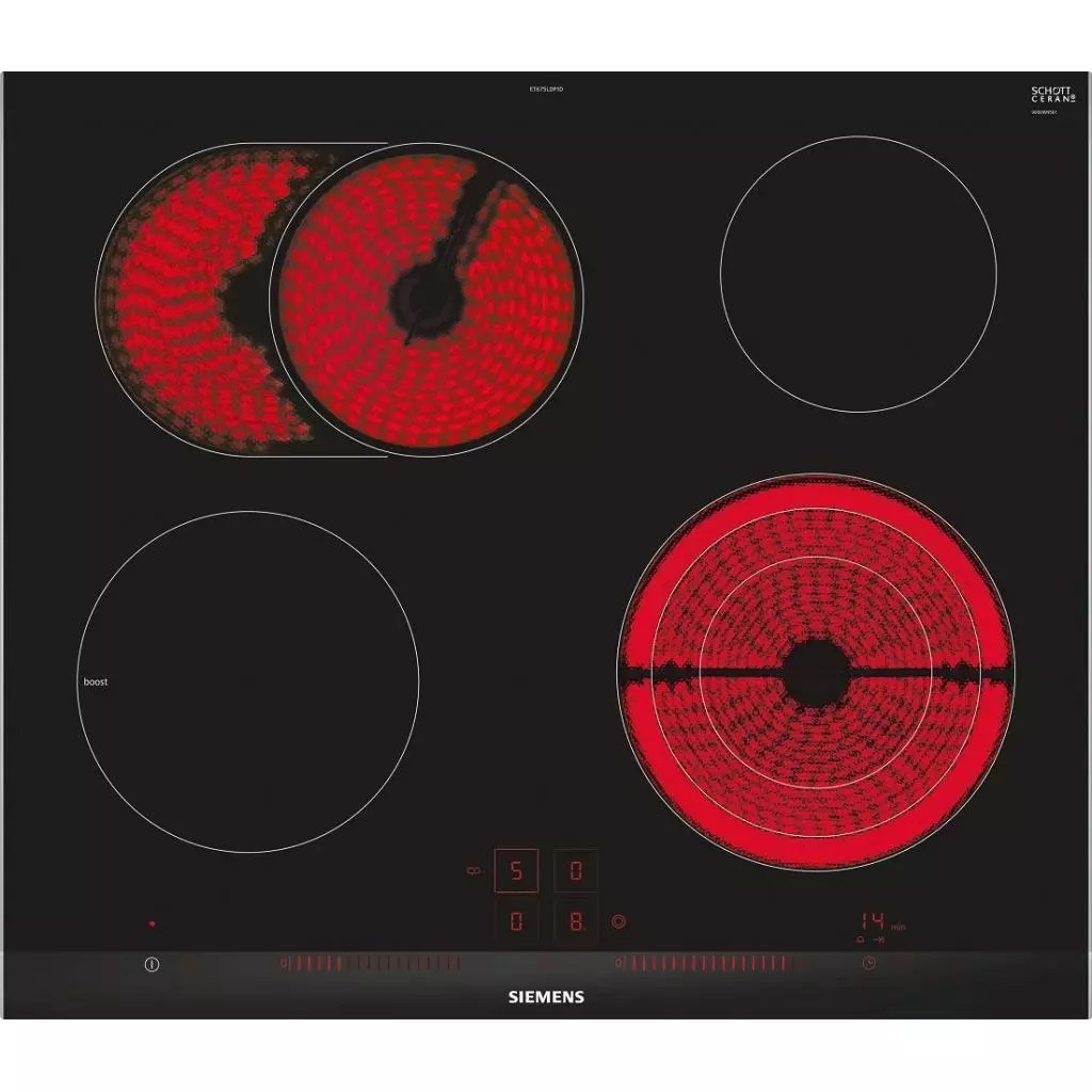 Варочная поверхность Siemens ET 675LDP1D (ET675LDP1D) - 1 Варочная поверхность Siemens ET 675LDP1D (ET675LDP1D) - 1