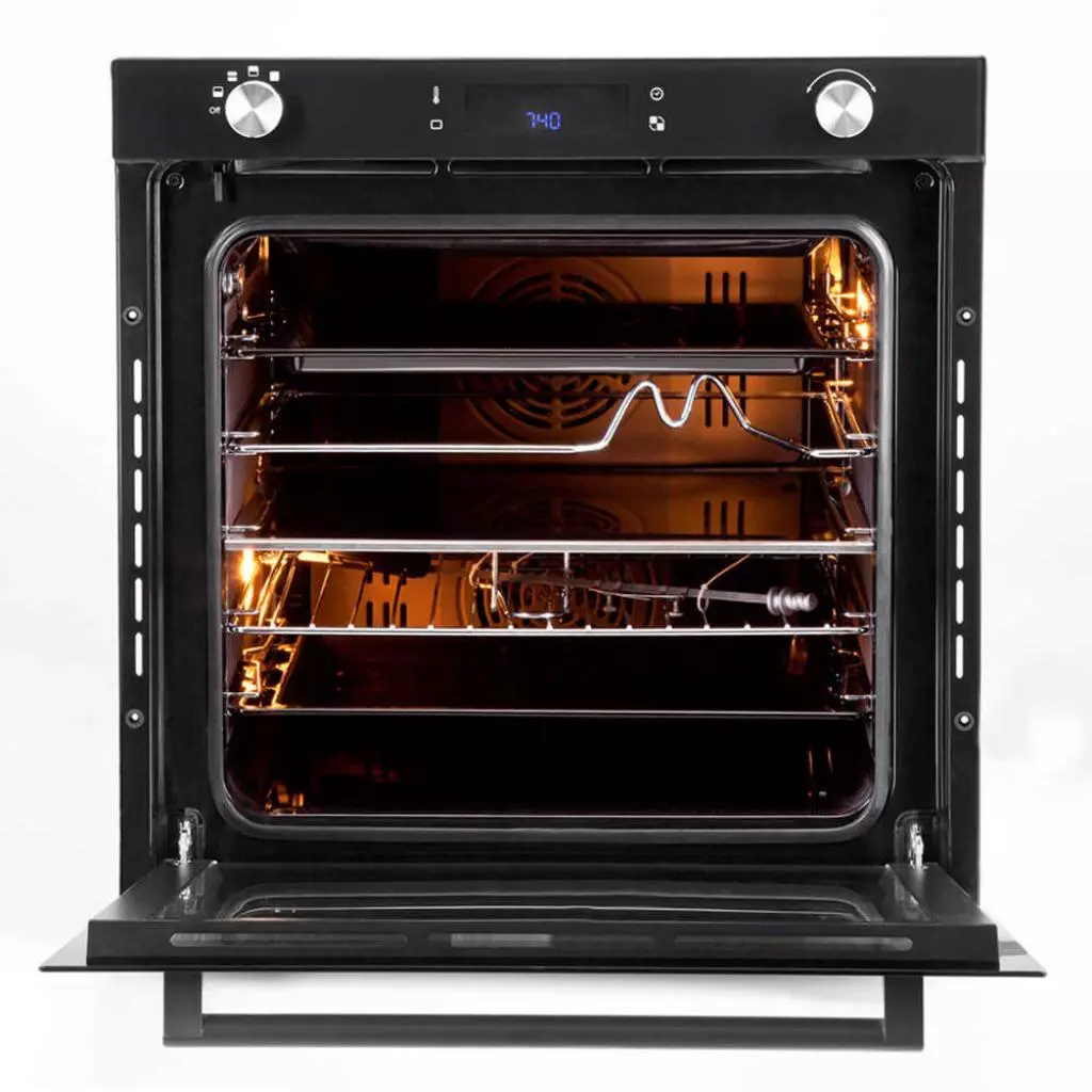 Духовой шкаф Pyramida F 120 S BLACK - 1