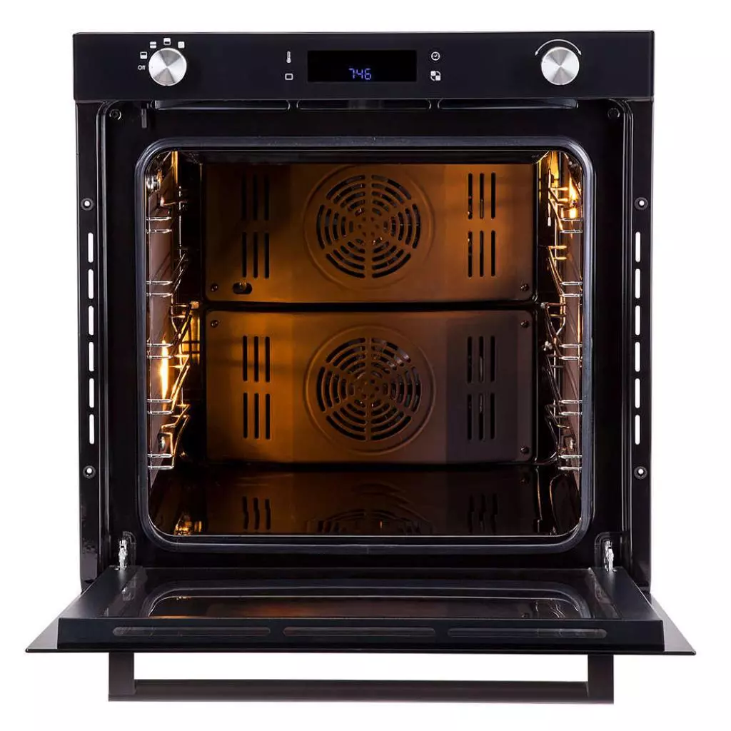 Духовой шкаф Pyramida F 120 S BLACK - 2