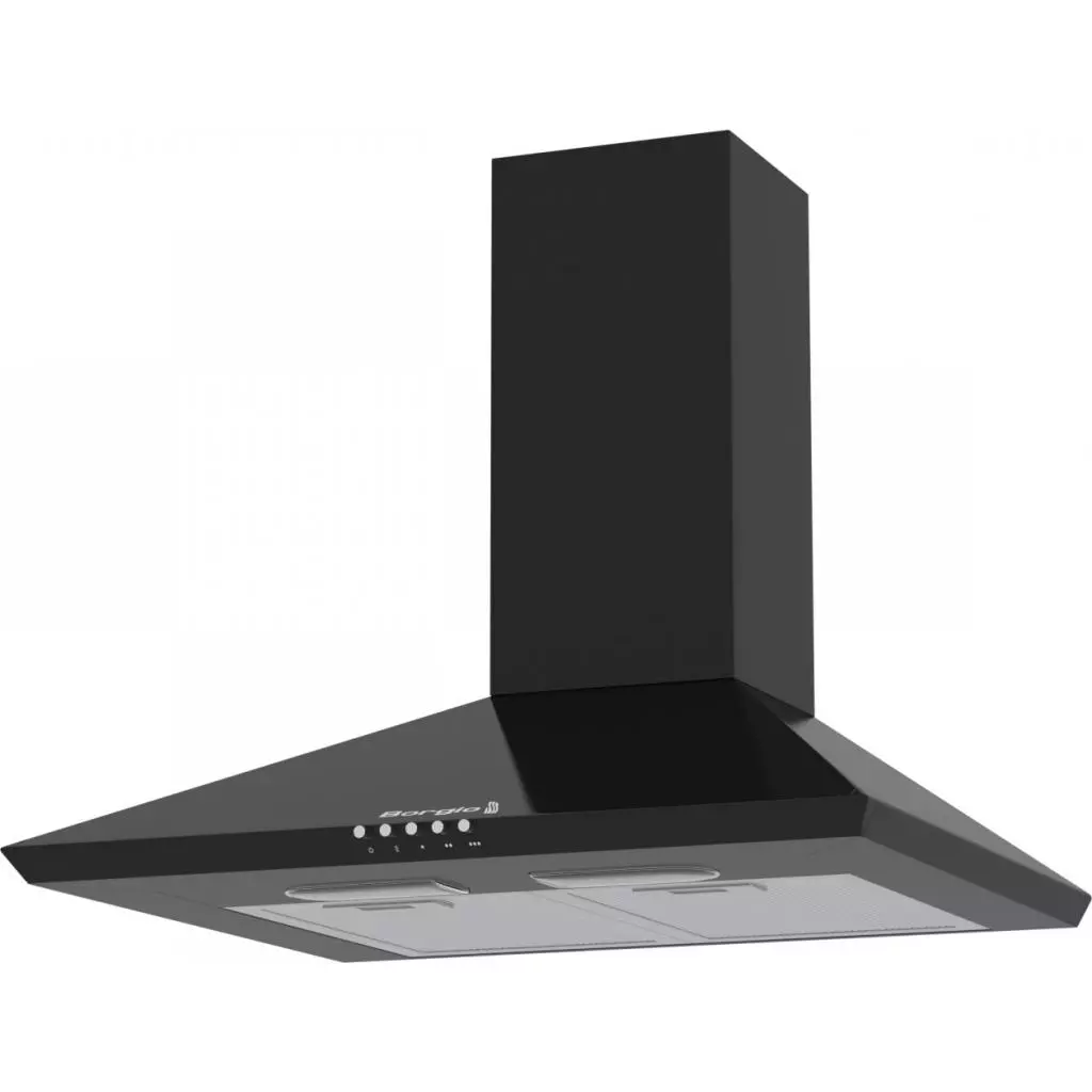 Вытяжка кухонная Borgio DELTA 60 black