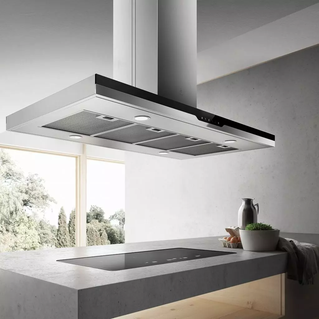 Вытяжка кухонная Elica TOP SENSE ISLAND IXBL/A/120 - 1