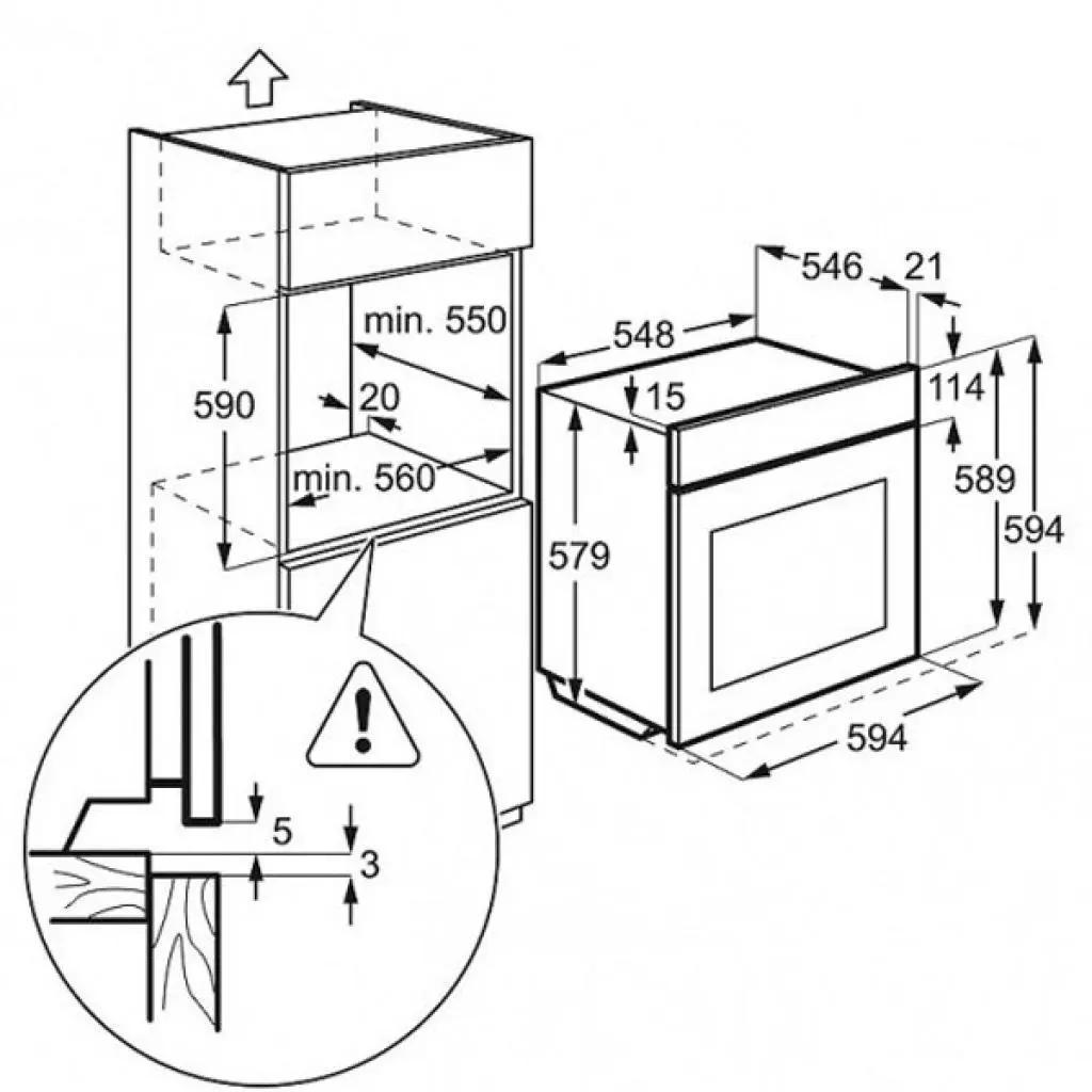 Духовой шкаф Electrolux EOB 5851 FOX (EOB5851FOX) - 1