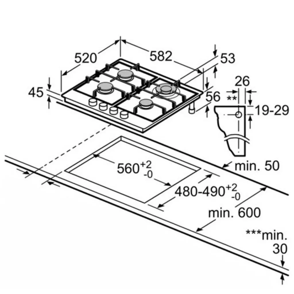 Варочная поверхность Siemens EG6B5HB60 - 5 Варочная поверхность Siemens EG6B5HB60 - 5