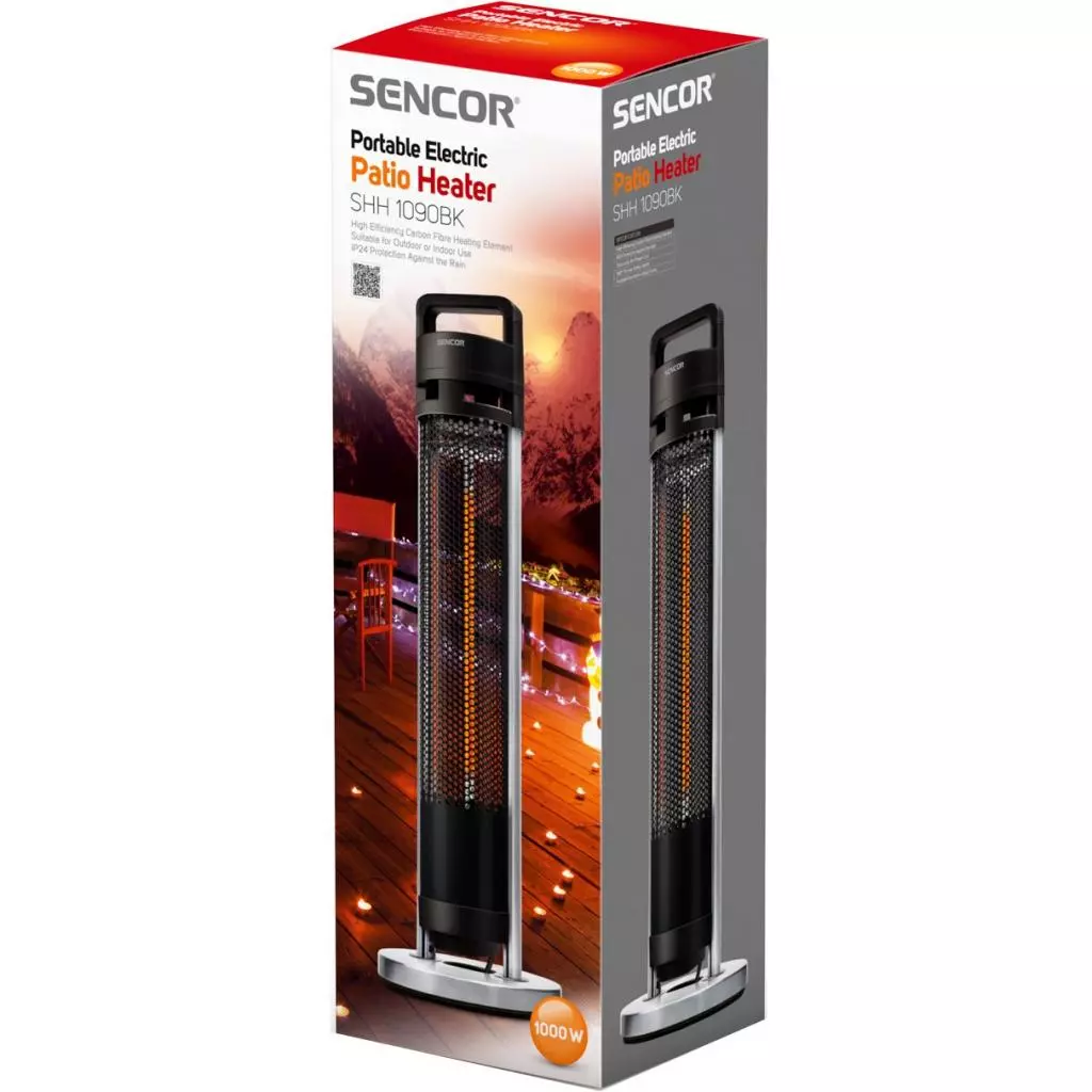 Обогреватель Sencor SHH1090BK - 1