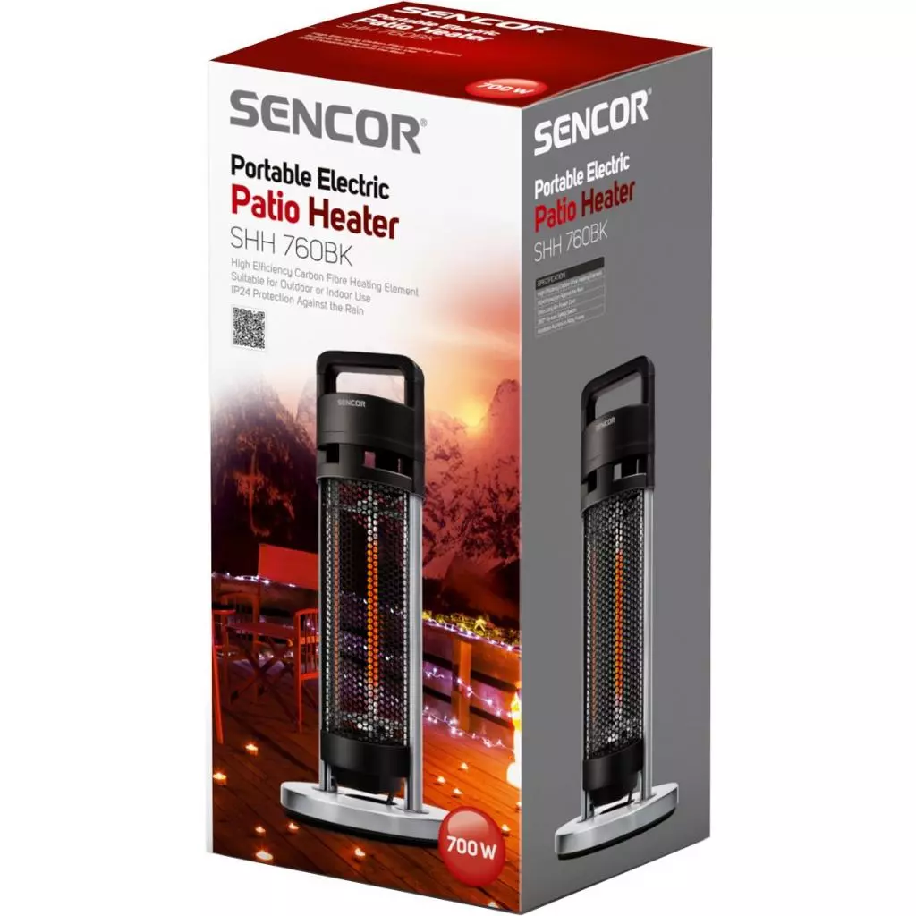 Обогреватель Sencor SHH760BK - 1