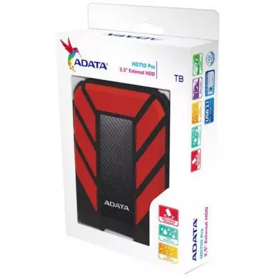 Внешний жесткий диск 2.5" 2TB ADATA (AHD710P-2TU31-CRD) - 5