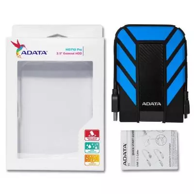 Внешний жесткий диск 2.5" 2TB ADATA (AHD710P-2TU31-CBL) - 4