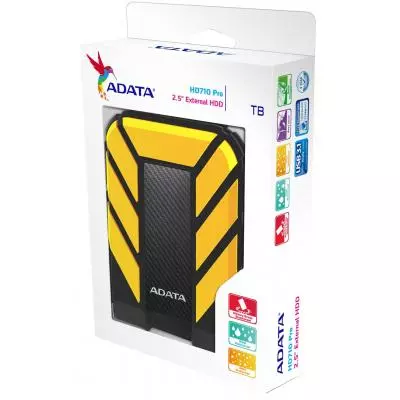 Внешний жесткий диск 2.5" 2TB ADATA (AHD710P-2TU31-CYL) - 5