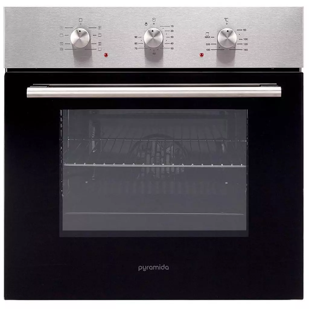 Духовой шкаф Pyramida PO 80 M IX/BL