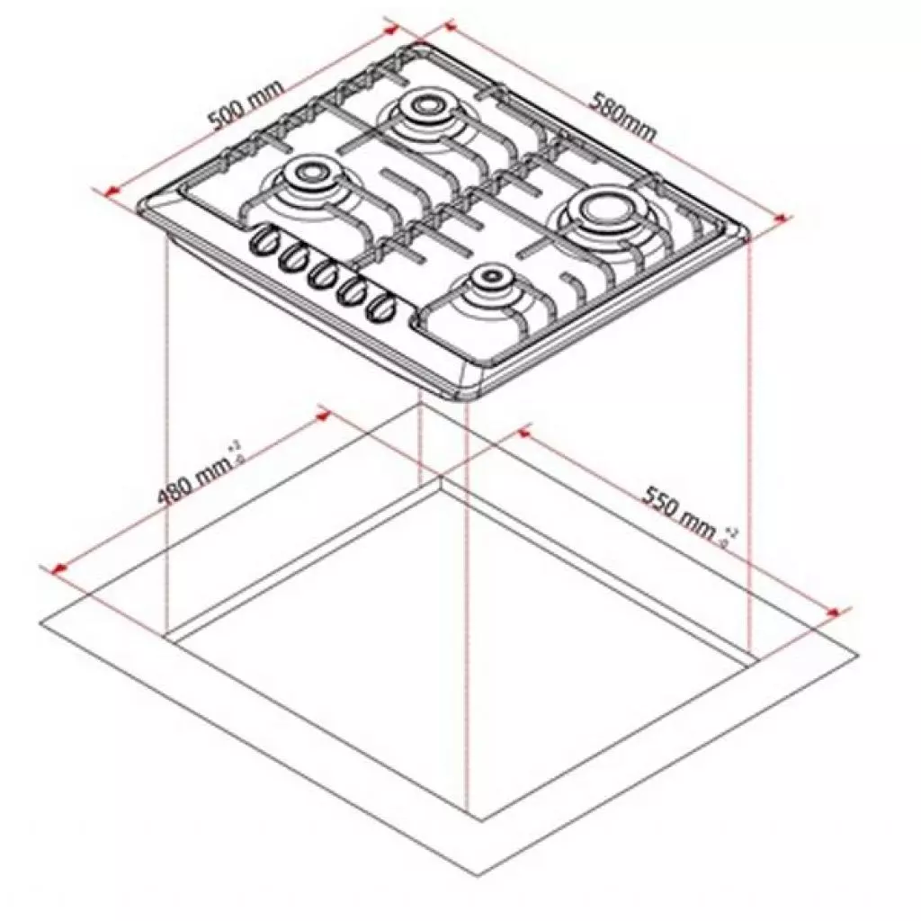 Варочная поверхность Liberty PWG 6501 MB (303) - 2