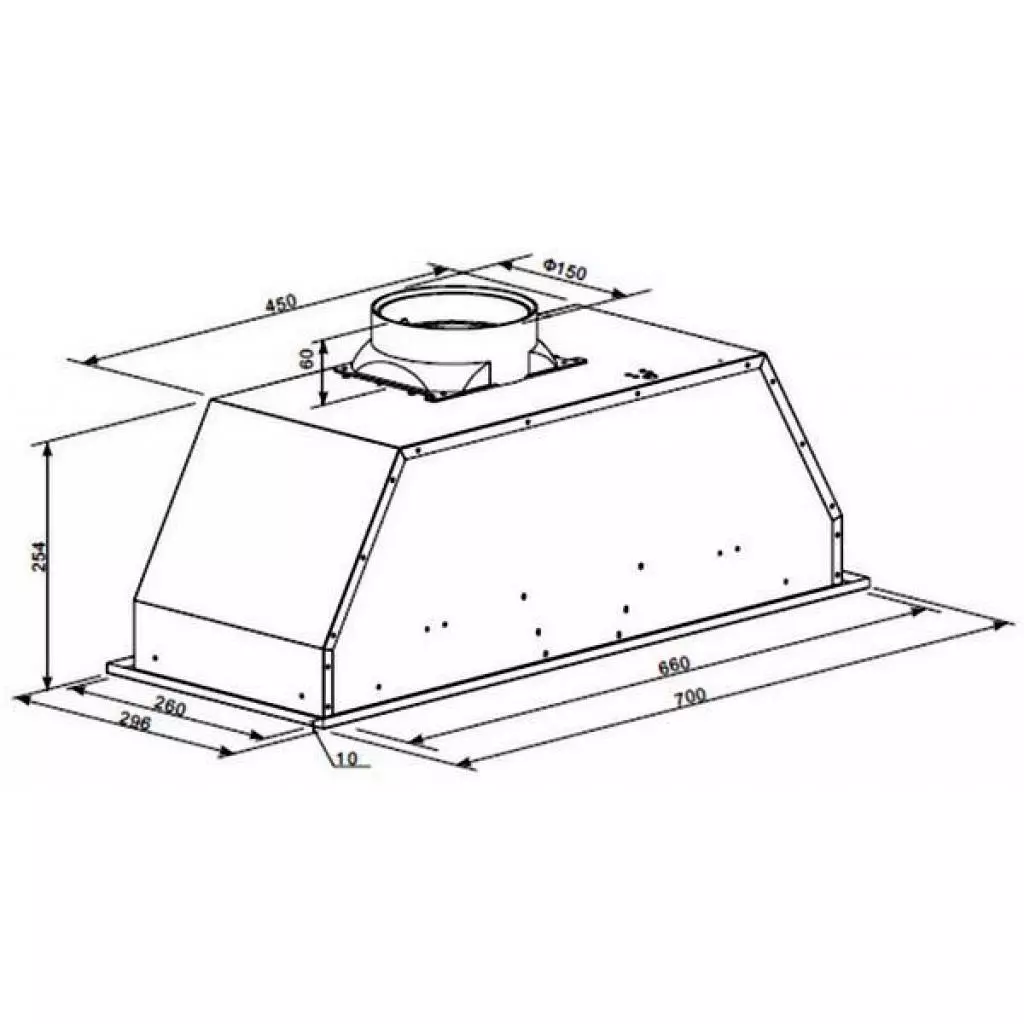 Вытяжка кухонная Gunter&Hauer ATALA 1000 BI - 1
