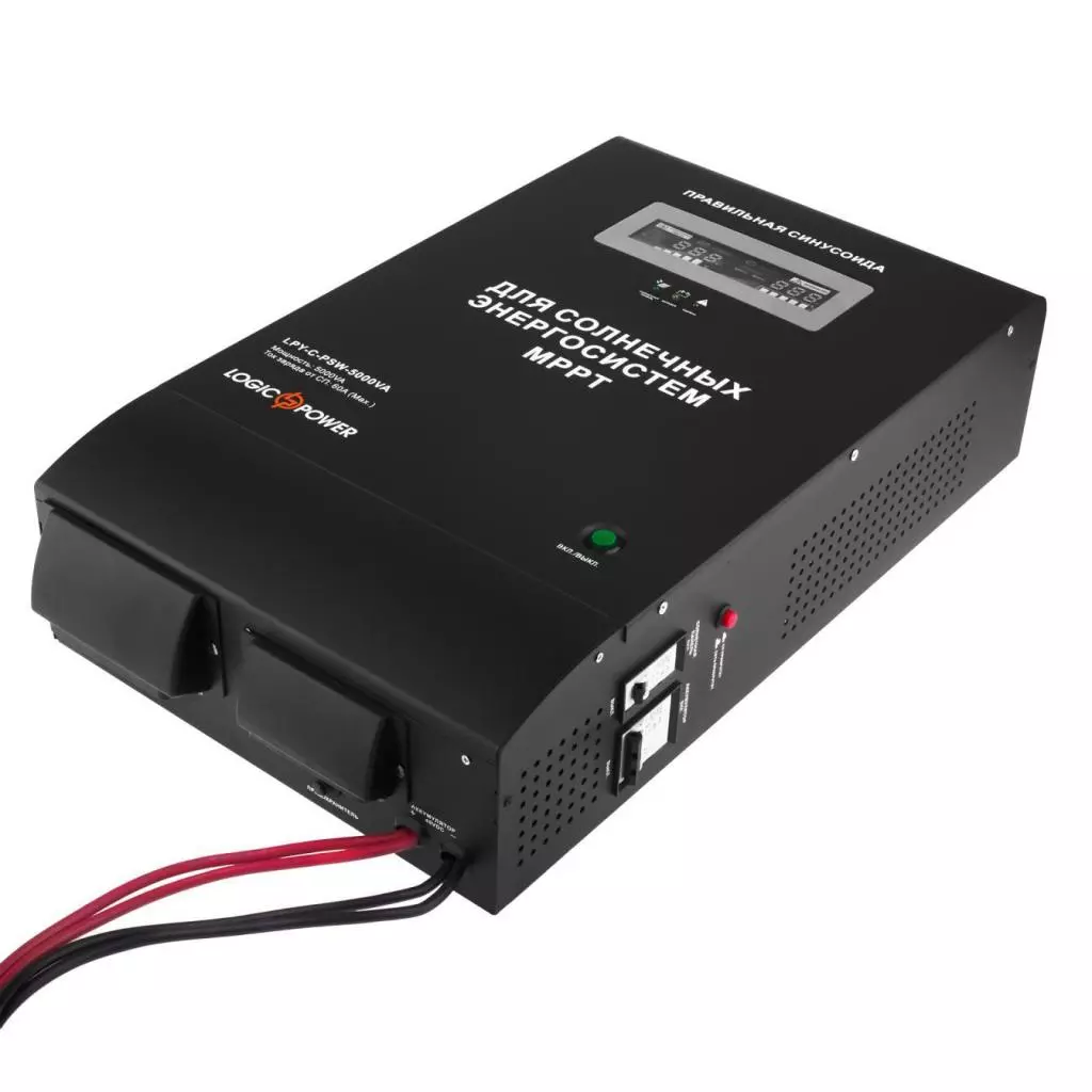 Источник бесперебойного питания LogicPower LPY-C-PSW- 5000VA, 48V, МРРТ контролер (4128) - 5 Источник бесперебойного питания LogicPower LPY-C-PSW- 5000VA, 48V, МРРТ контролер (4128) - 5