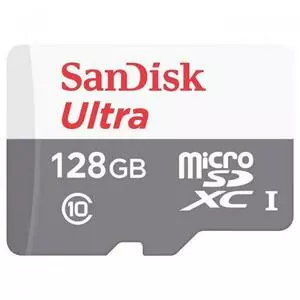 Карта памяти SanDisk 128GB microSDXC class 10 UHS-I Ultra (SDSQUNS-128G-GN6MN)