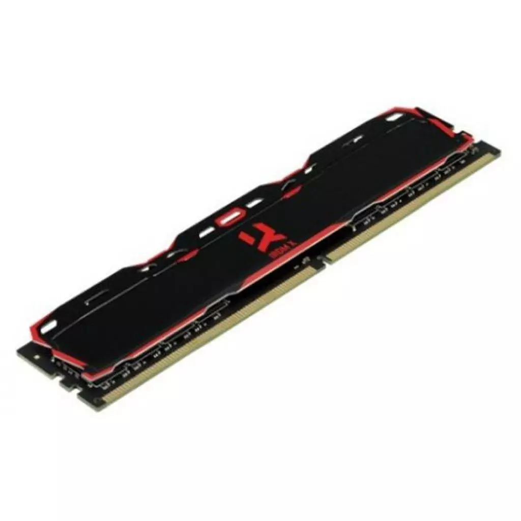 Модуль памяти для компьютера DDR4 16GB (2x8GB) 3200 MHz Iridium X Black Goodram (IR-X3200D464L16S/16G) - 1