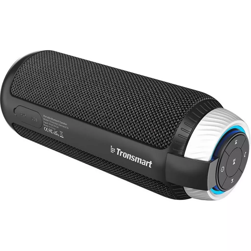 Акустическая система Tronsmart Element T6 Portable Bluetooth Speaker Black (235567) Акустическая система Tronsmart Element T6 Portable Bluetooth Speaker Black (235567)