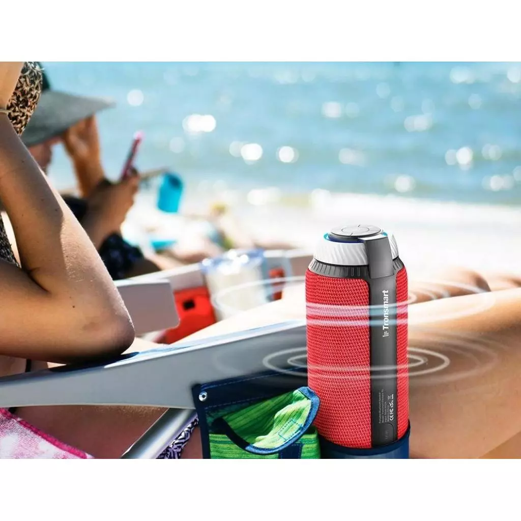 Акустическая система Tronsmart Element T6 Portable Bluetooth Speaker Red (235566) - 4
